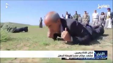 إذلال الأكاديميين .. مشهد #حوثي صارخ لهيمنة الجهل