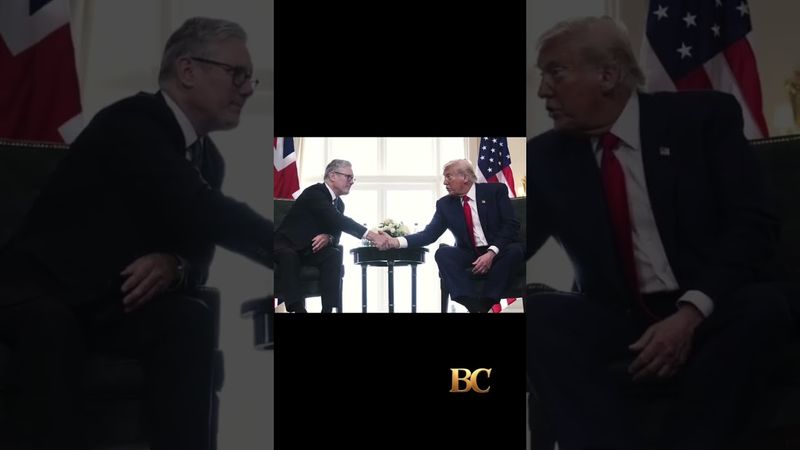 Trump boasts he ‘stopped about five wars’ while opening new Scotland golf course