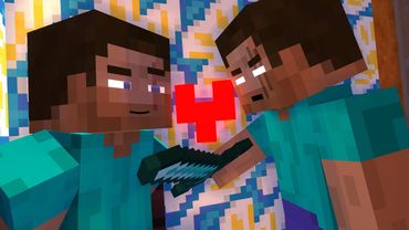 I'm going to kill.., everyone that you love.. 😈💔 - Herobrine x Steve 🫶✨ + Template 2K+ Special ✨