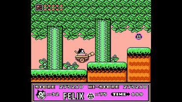 Felix the Cat Walkthrough NES HD 1080p