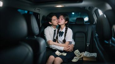 فتاة تركت الدراسة في سيارة الرئيس التنفيذي، ولكن ليلة حلوة، أصبح الرئيس التنفيذي أباً!