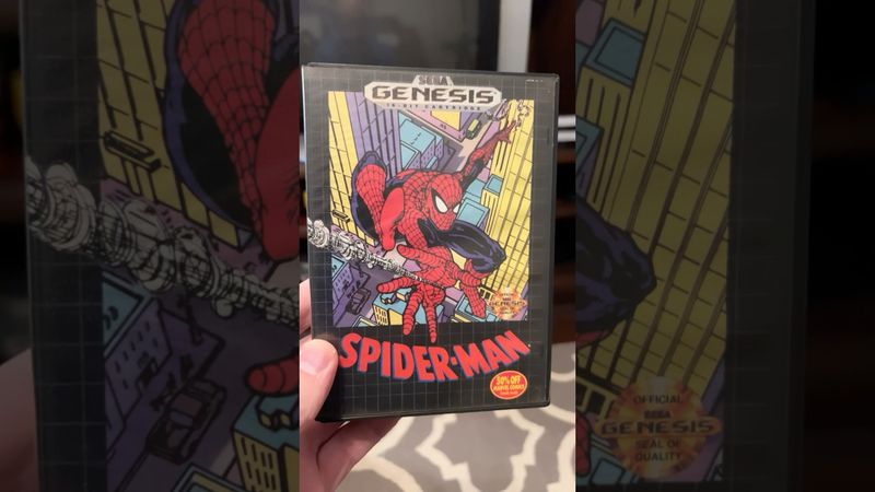 Spider-Man - Sega Genesis #spiderman #segagenesis #sega #videogames #retrogamer #retro #segagames