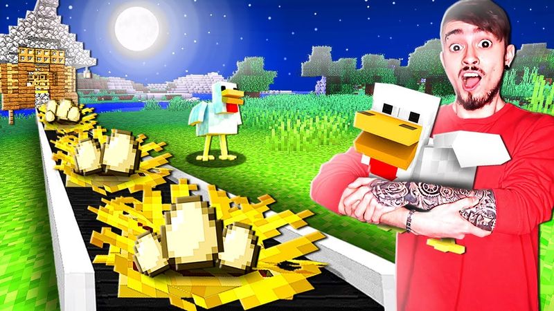 БЕСКОНЕЧНАЯ ФЕРМА ЯИЦ В МАЙНКРАФТ!