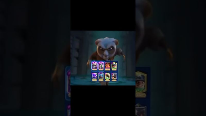 Bro trying to outdo you 😭😢 #clashroyale #comedyeffect