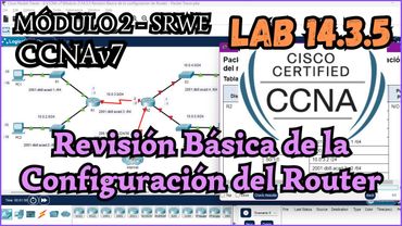 14.3.5 Packet tracer - Revision basica de la configuracion del Router  (Resolucion)
