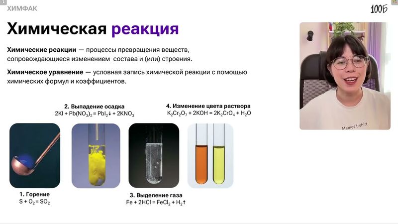 Урок №11  Классификация химических реакций в неорганической и органической химии