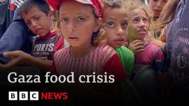 Call for arms embargo on Israel as Gaza’s children face starvation | BBC News