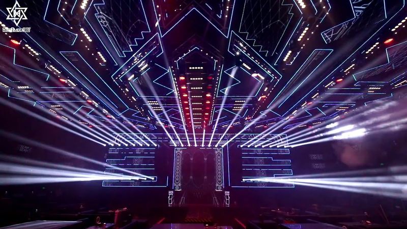 club stage lighting show bar stage lighting show