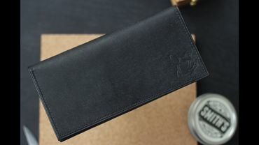 Косой шов на коже с двух сторон / Stitching leather by hand