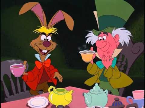 Алиса чаепитие Дисней