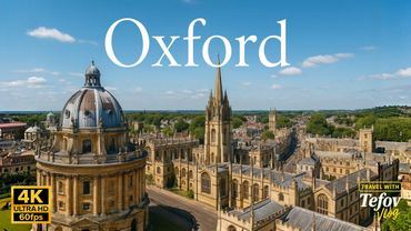 Oxford City Tour | Exploring the Best Sights | England | August 2025 | 4K