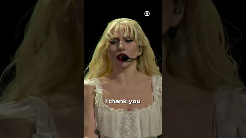 Lady Gaga’s speech at her Copacabana show last night🎙️