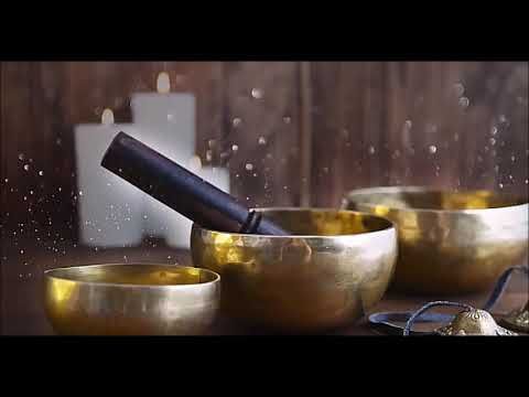 Лечебная медитация с тибетскими чащами для сна! Очищение звуком своего пространства - дома и себя!