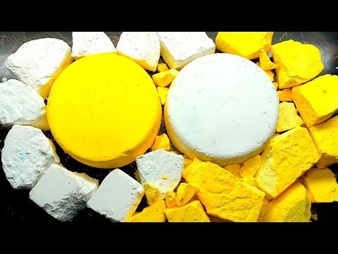 💛 Yellow MC + 🤍 White CC | Jumbo Chalk Reform | Relaxing ASMR No Talking #gymchalk #chalk