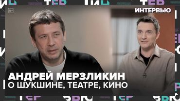 Андрей Мерзликин — о Шукшине, театре, кино и семье | Интервью Москва 24