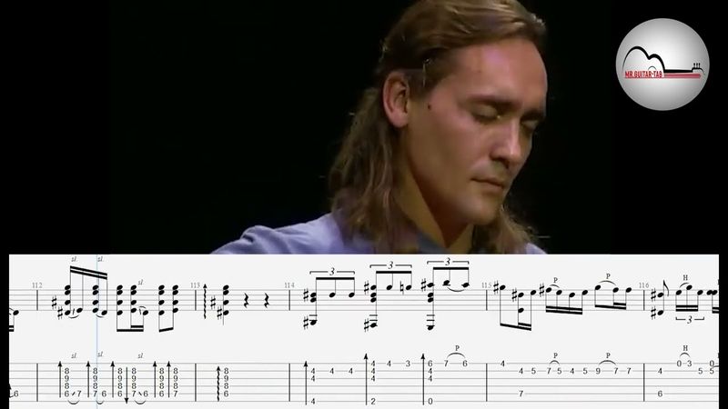 Vicente Amigo tab- Cordoba flamenco guitar Tutorial