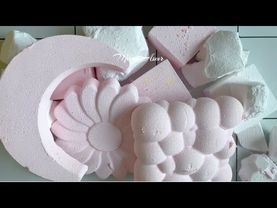 Light pink homemade chalk