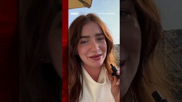 Pedro Pascal saves Emma Stone from a bee on red carpet. #BBCNews