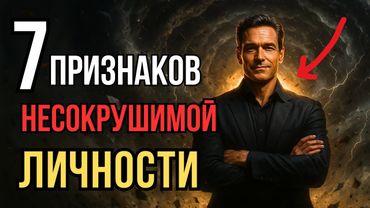 Эти 7 КАЧЕСТВ делают человека непобедимым | как стать психологически сильным