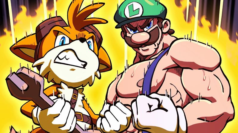 Tails & Luigi Song – READY PLAYER TWO ■ Animated by Mashed ■ feat. Chi-Chi & Alex Walker Smith