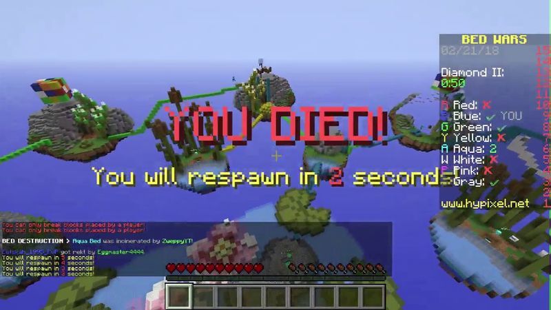 Häviö Bedwarsissa W/AnInsane (Hypixel, Bedwars)