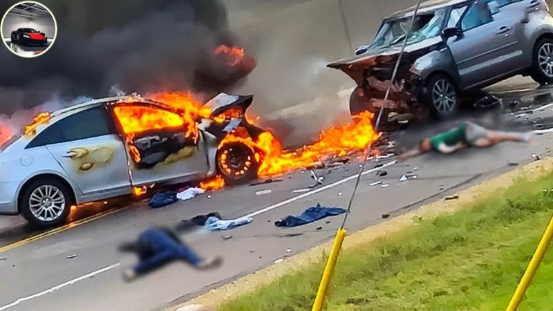Tragic ! 235 Horrifying Car Accidents & Most Tragic Moments of Crashes |Idiots in Cars Caught Camera