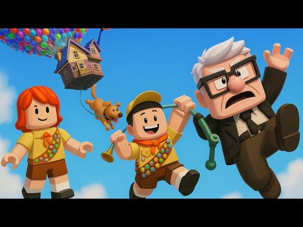 Мы им помогали-помогали но НЕ ПОМОГЛИ! ВВЕРХ в РОБЛОКС! Папа и Подписчица помогают Деду!