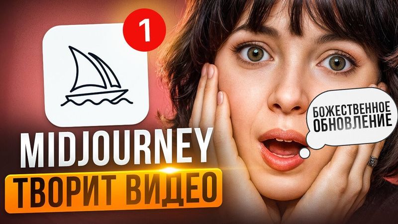 Midjourney Лучшее Обновление в Нейросети! ИНСТРУКЦИЯ: Как создать первое видео