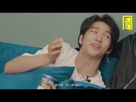 [Русская озвучка by Ayka] Two Kids Room Ep 01 Changbin X Hyunjin