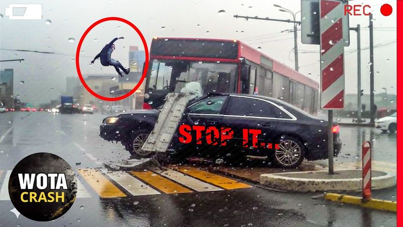 55 SHOCKING Car Crashes — Idiots in Cars Pay the Price with Instant Karma