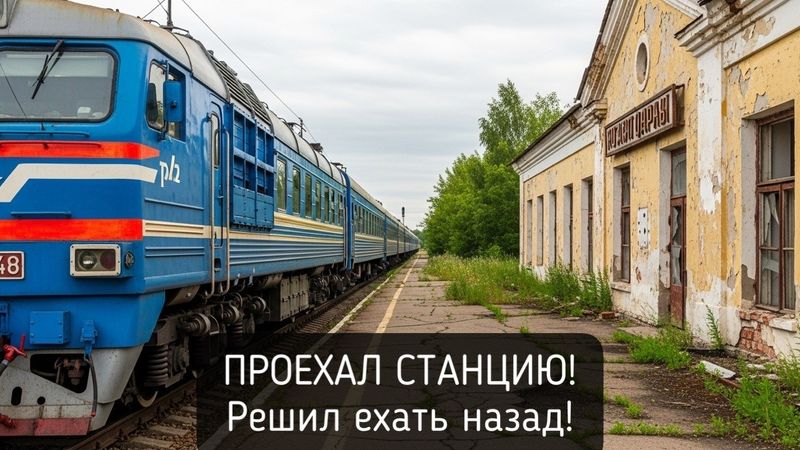 Задним Ходом - Катастрофа в Выселках