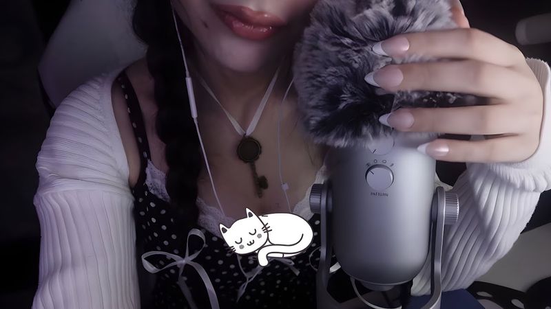 ASMR  New Microphone Test ♡ For Sleeping and Relaxing 😴