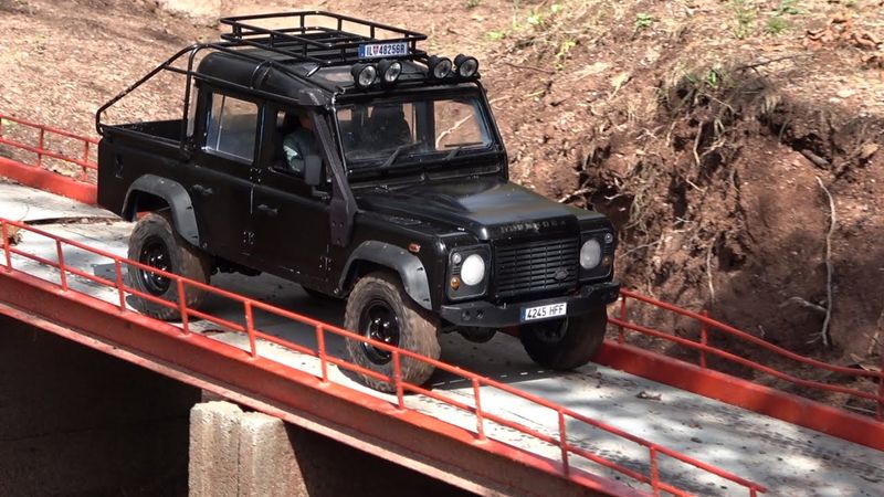 RC SCALE Models 4x4 Defender LA BARBA 14, Rc Crawler NATURE Off Road, Circuit SAU