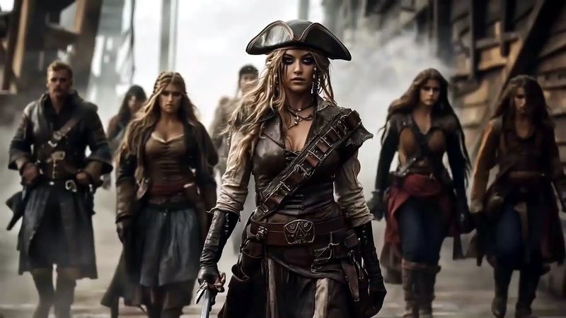 Мы дети шторма. We are the children of the storm.Music Video. AI Cinematic Video.