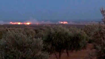 Сегодня в Сирии ураган с градом