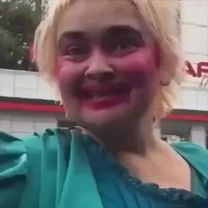 вы сами себе макияж делали? #рекомендации #юмор #мем 