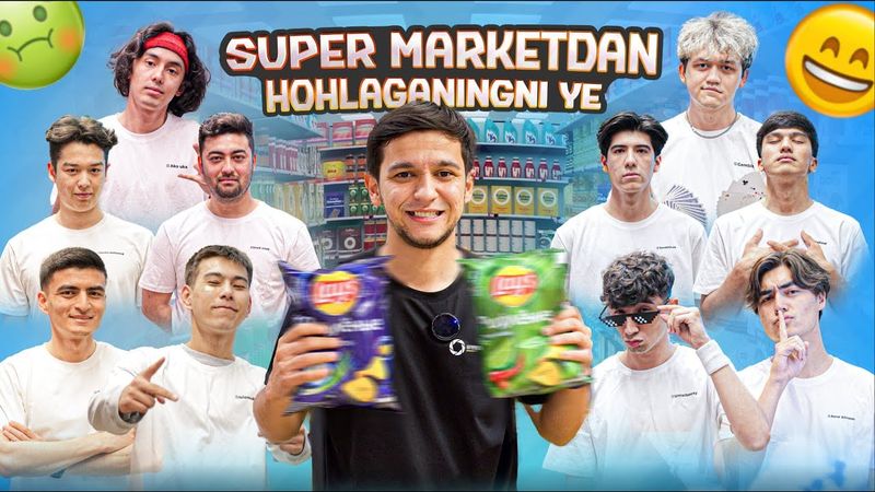 Supermarketda xoxlaganingcha YEB ICHIB 5.000.000 so'm YUTIB OL