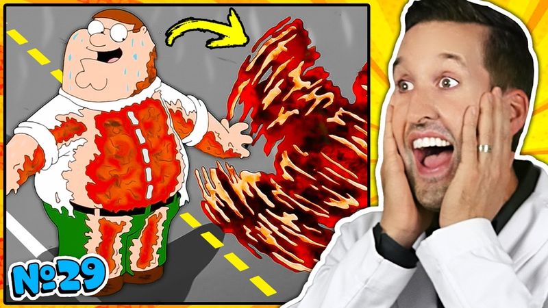 ВРАЧ смотрит смешные медицинские сцены из Гриффины #29