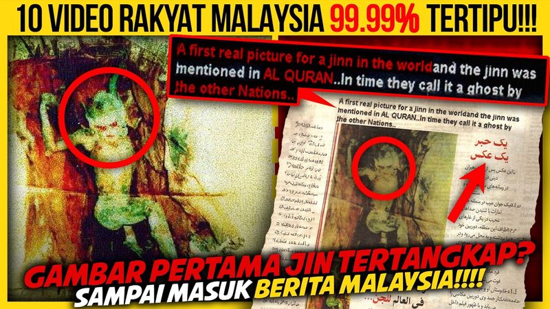 10 VIDEO PALSU TERKENAL BERJAYA MENIPU RAKYAT MALAYSIA KORANG TAK PERASAN
