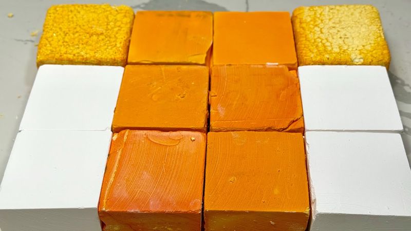 ASMR| Dyed and Fresh Gyn Chalk | Oddly Satisfying