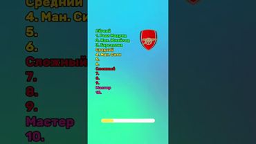 Угадай 10 футбольных клубов! #тест #футбол #квиз #football #викторина #футболист #клуб #игра