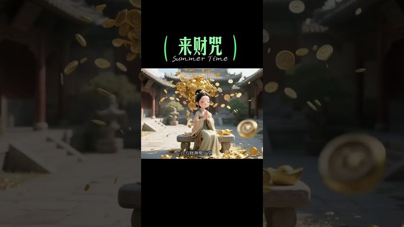 《來財咒》念起來！財從八方來！富貴進門來！#國學文化 #來財 #保佑 #運勢 #道家文化 #傳承文化 #傳統習俗 #八方來財 #老祖宗的智慧 #咒 #轉運