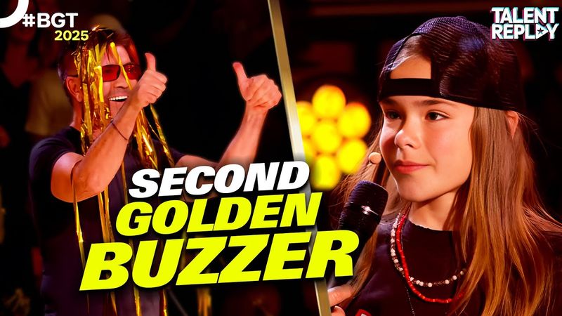 Olly Pearson Gets His SECOND GOLDEN BUZZER! | BGT 2025 Semi-Final