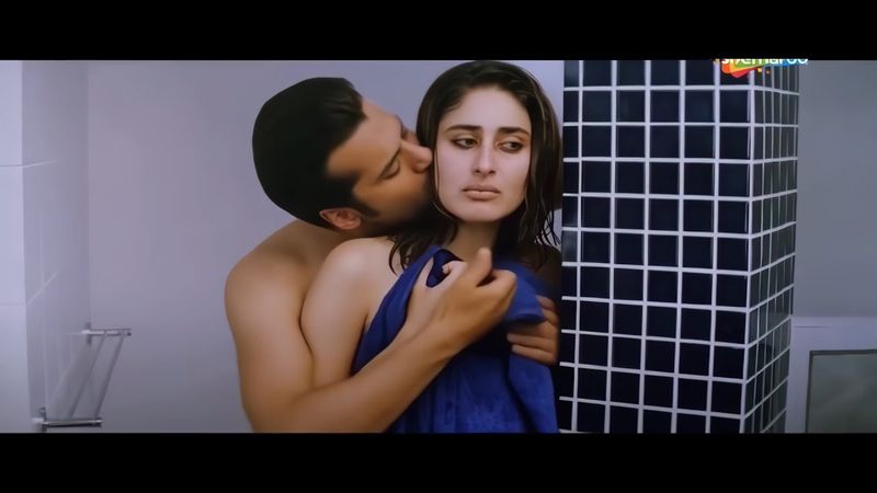 Kareena Kapoor Hot Scene Maine Jisko Chaha Mil Gaya Song Fida 4K AI Generated