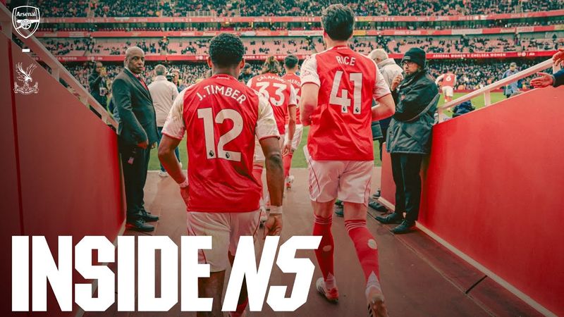 INSIDE N5 | Arsenal vs Crystal Palace (1-0) | Eze's first Premier League goal for the Gunners ❤️