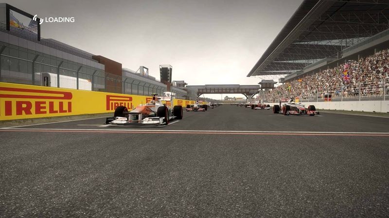 F1 2012 Career mode, career 2, season 1 Yeongam, Force India