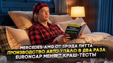 Mercedes-AMG от Брэда Питта | Производство авто упало в 2 раза | EuroNCAP меняет краш-тесты