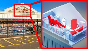 Она Сделала Дом На Крыше Магазина