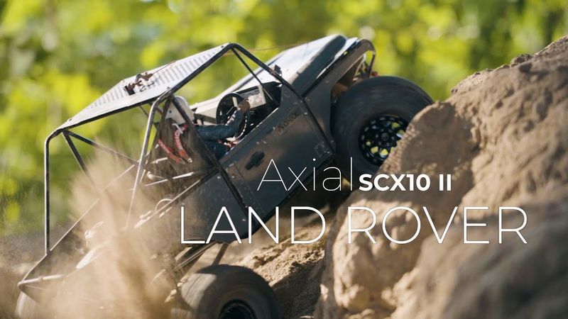 Rc Crawler Scx10 II - Rc Defender Extreme Off-road 4x4 Rc Car