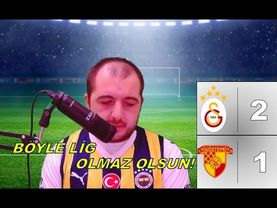 BU LİG ARTIK BİTMİŞTİR!  - Galatasaray 2-1 Göztepe (Tepki) #trendyolsüperlig